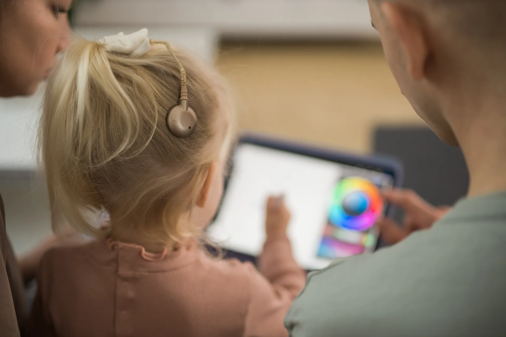 Family successfully receiving AAC device through insurance and funding support