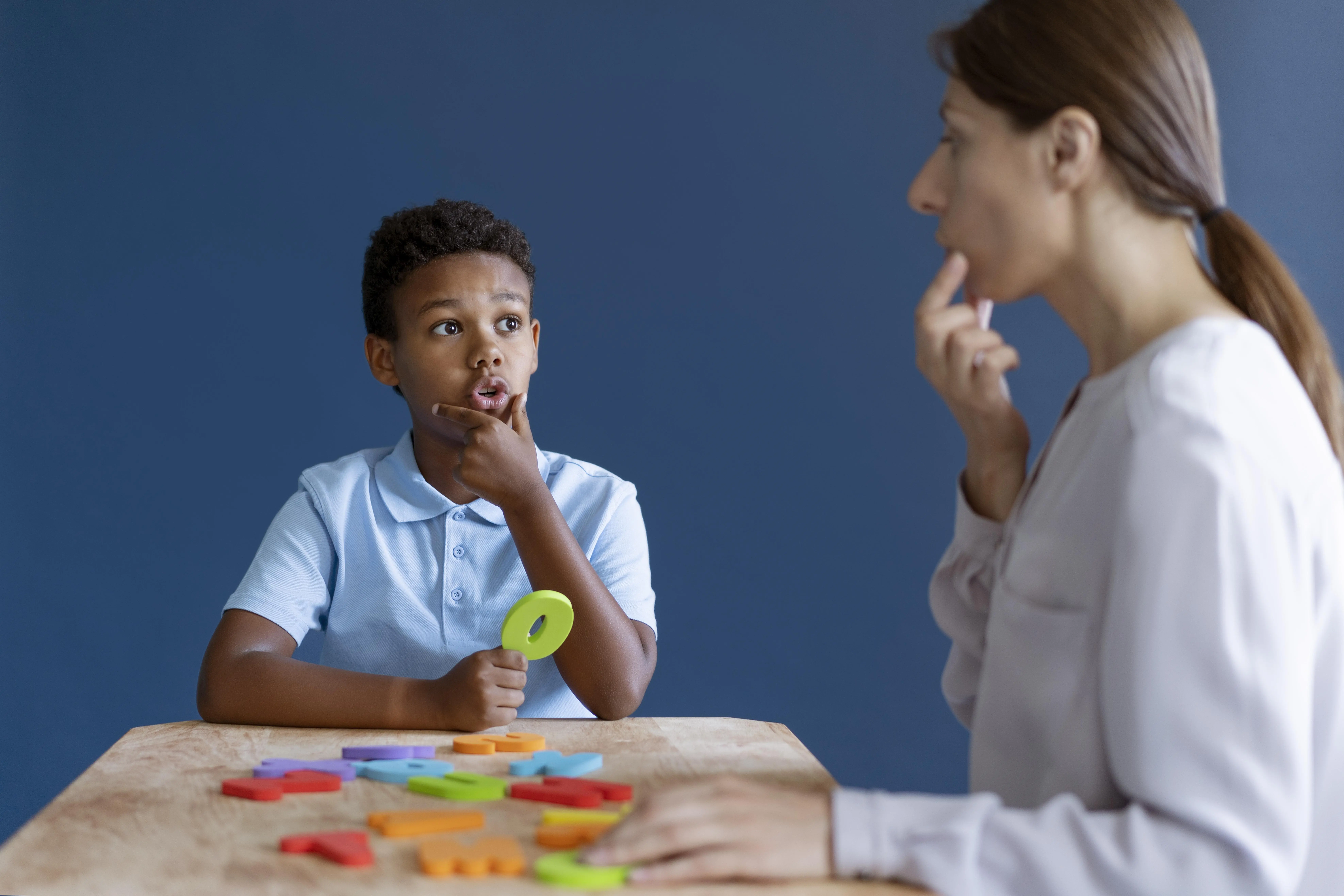 Professional evaluation tools and standardized testing materials for speech-language assessment
